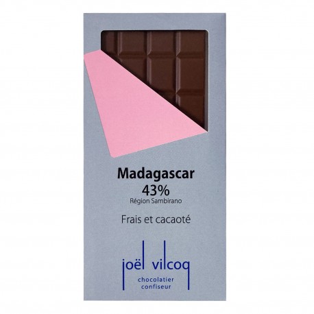 Tablette pure origine Madagascar 43%