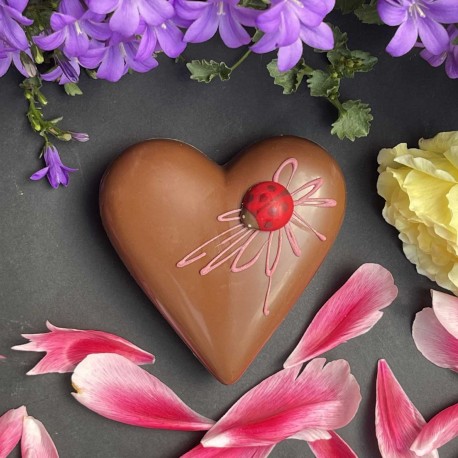 Grand coeur garni Lait