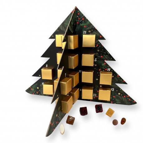 Calendrier de l'Avent Sapin 3D
