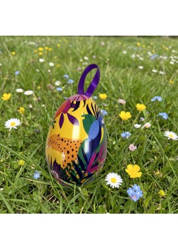 Oeuf métallique exotique