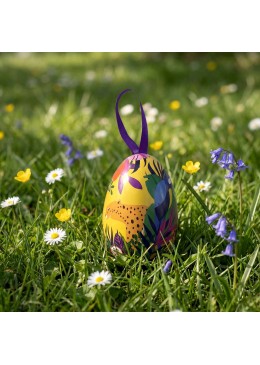 Oeuf métallique exotique